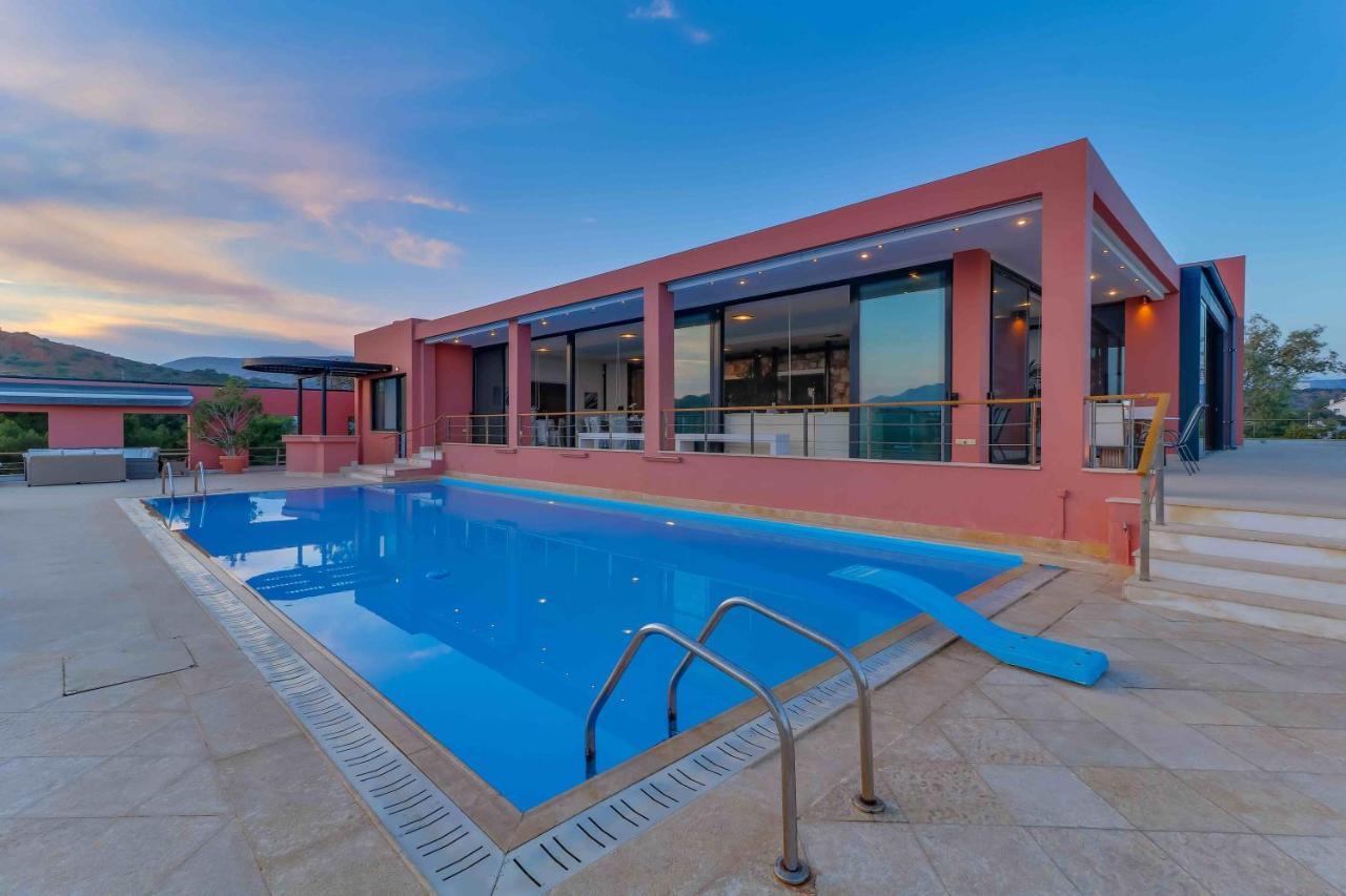 Black Diamond Beachfront Pool Villa Pasithea In Sounio, Athens Kap Kap Sounion Exterior foto